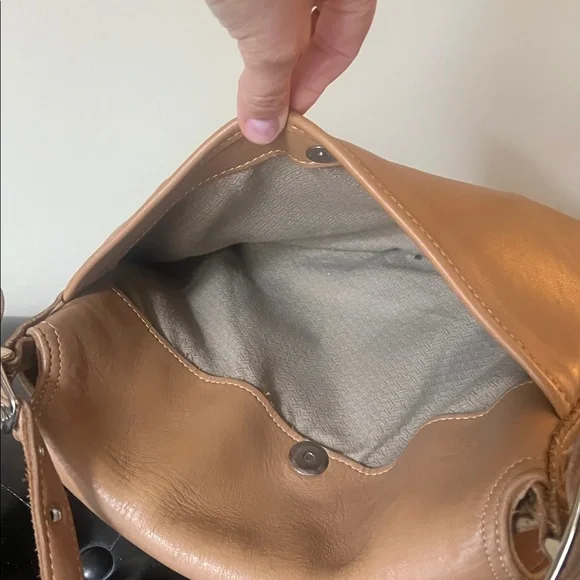 Tan Leather Shoulder Bag - Picture 14 of 14
